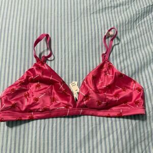 Victoria’s Secret Pink Satin Bralette